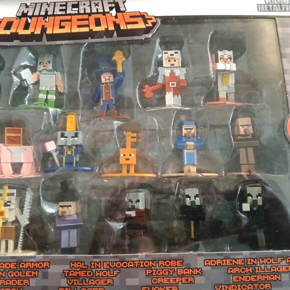 Jada Toys Minecraft Dungeons Nano Metalfigs Set of 20 Die Cast Figures 2020 - Picture 4 of 7